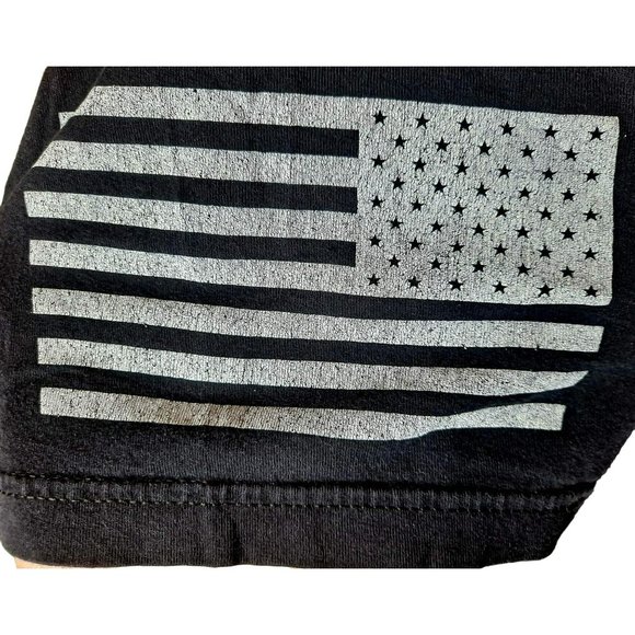 Grunt Style 100% Cotton  This We'll Defend Distrissed Flag T-shirt  Large - Picture 6 of 7